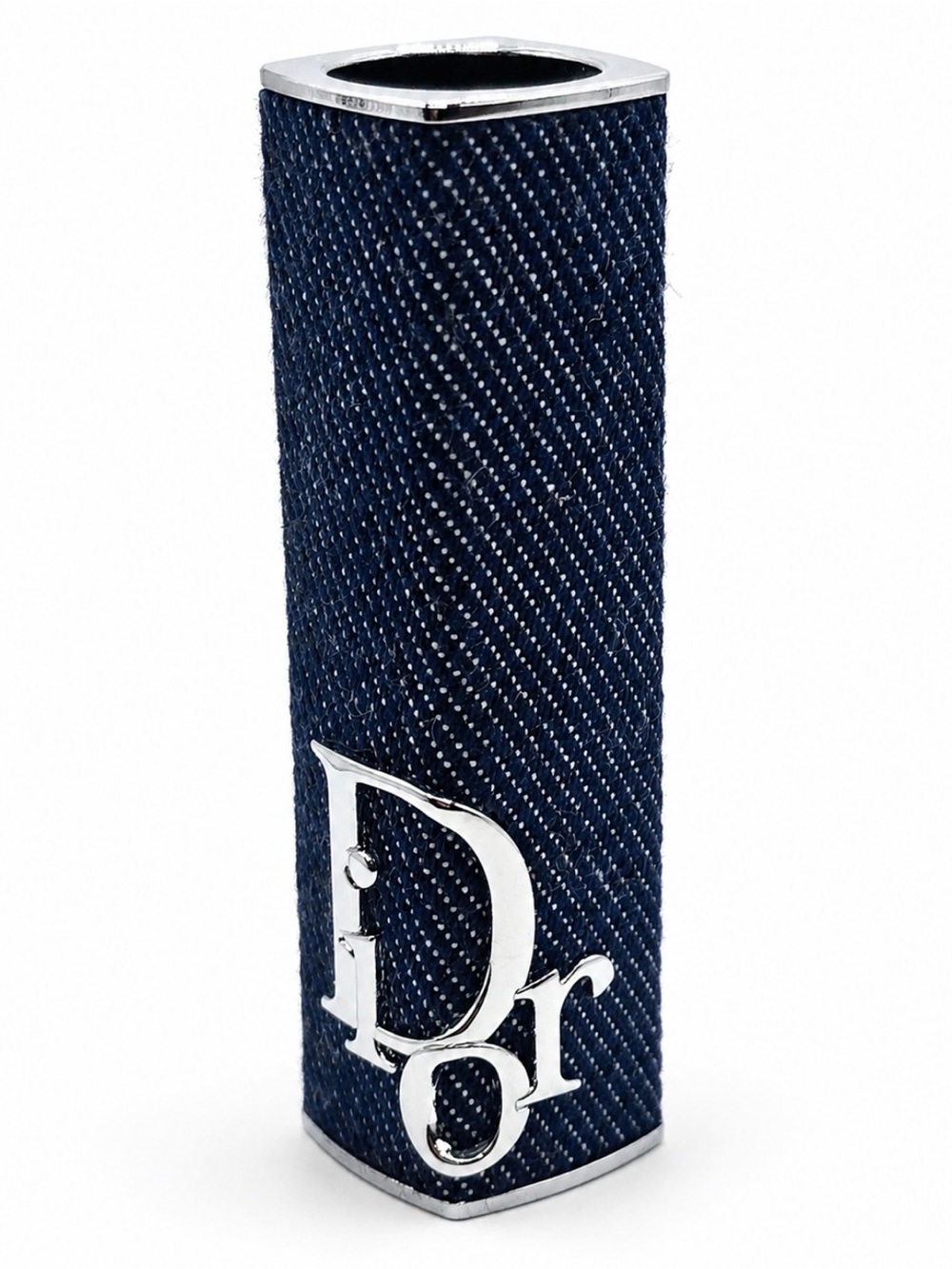 Dior Addict Lipstick Case Blue Denim Limited Edition Refillable